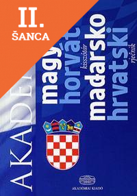 Lacná kniha Magyar - horvát kisszótár