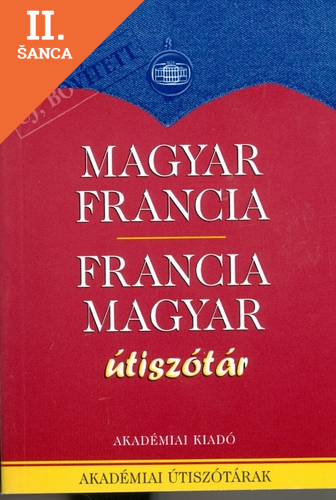 Lacná kniha Magyar-francia, francia-magyar útiszótár