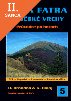 Lacná kniha Malá Fatra-Chočské vrchy