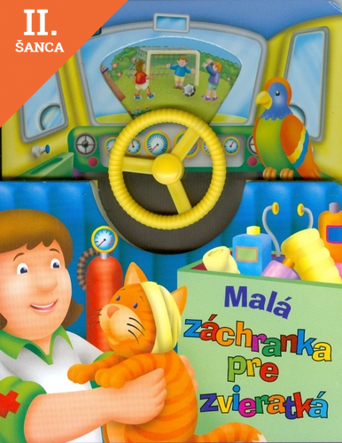 Lacná kniha Malá záchranka pre zvieratká (s volantom)