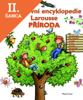 Lacná kniha Moje první encyklopedie Larousse.