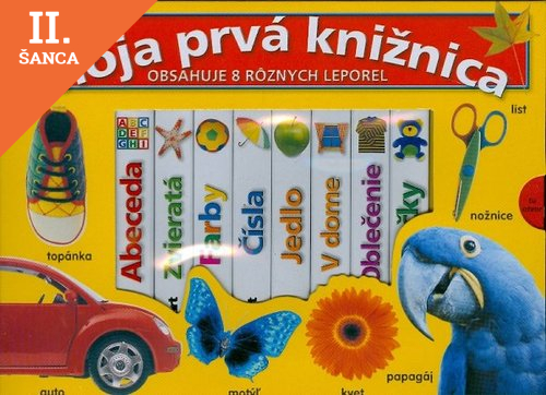 Lacná kniha Moja prvá knižnica - Darčekový kufrík s 8 leporelami