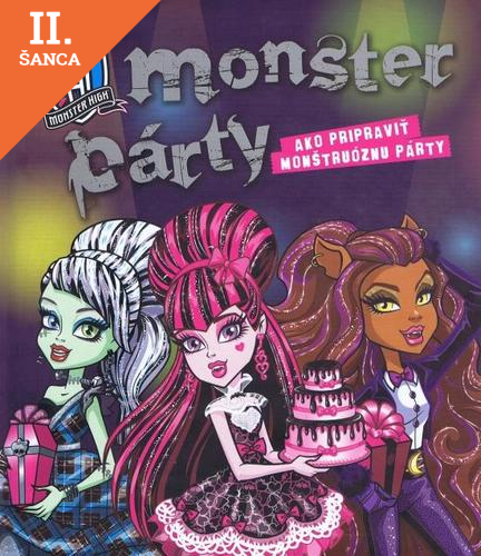 Lacná kniha Monster High - Monster párty