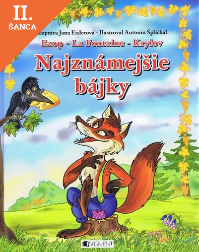 Lacná kniha Najznámejšie bájky - pre deti