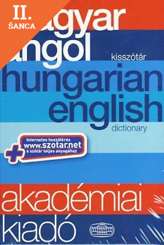 Lacná kniha Magyar-angol kisszótár Hungarian-english Dictionary