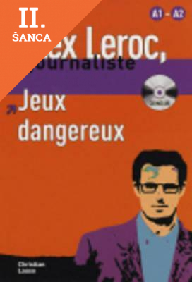 Lacná kniha Jeux Dangereux A1-A2 + CD