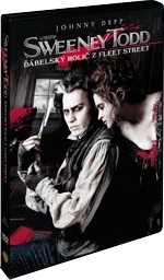 Sweeney Todd: Ďábelský holič z Fleet Street DVD