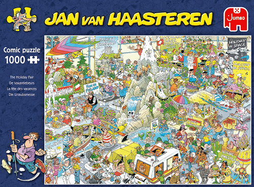 Puzzle Prázdninový veľtrh 1000 Jan van Haasteren
