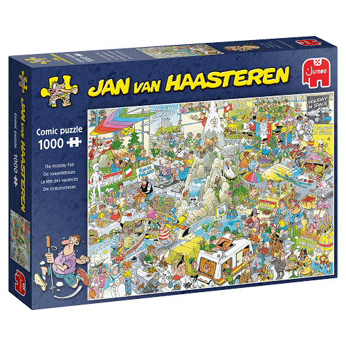 Puzzle Prázdninový veľtrh 1000 Jan van Haasteren