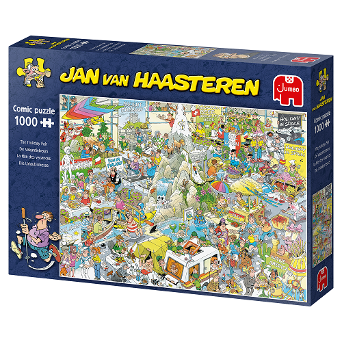 Puzzle Prázdninový veľtrh 1000 Jan van Haasteren
