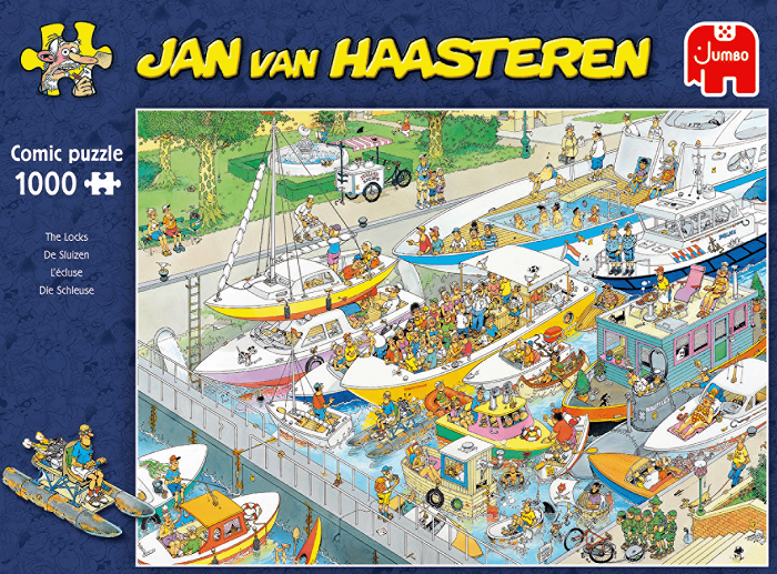 Puzzle Prístav 1000 Jan van Haasteren