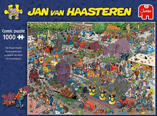 Puzzle Kvetinový sprievod 1000 Jan van Haasteren