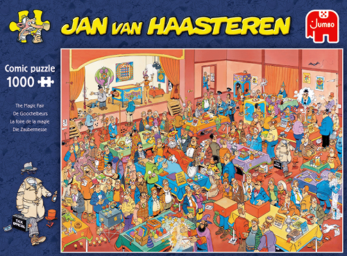 Puzzle Kúzelný jarmok 1000 Jan van Haasteren