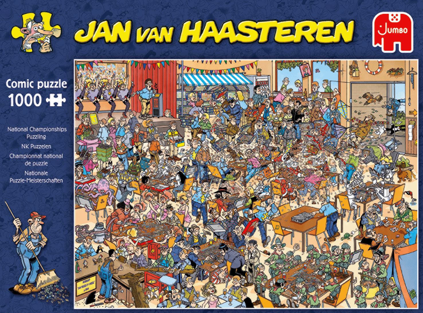 Puzzle Národná súťaž v skladaní puzzle 1000 Jan van Haasteren