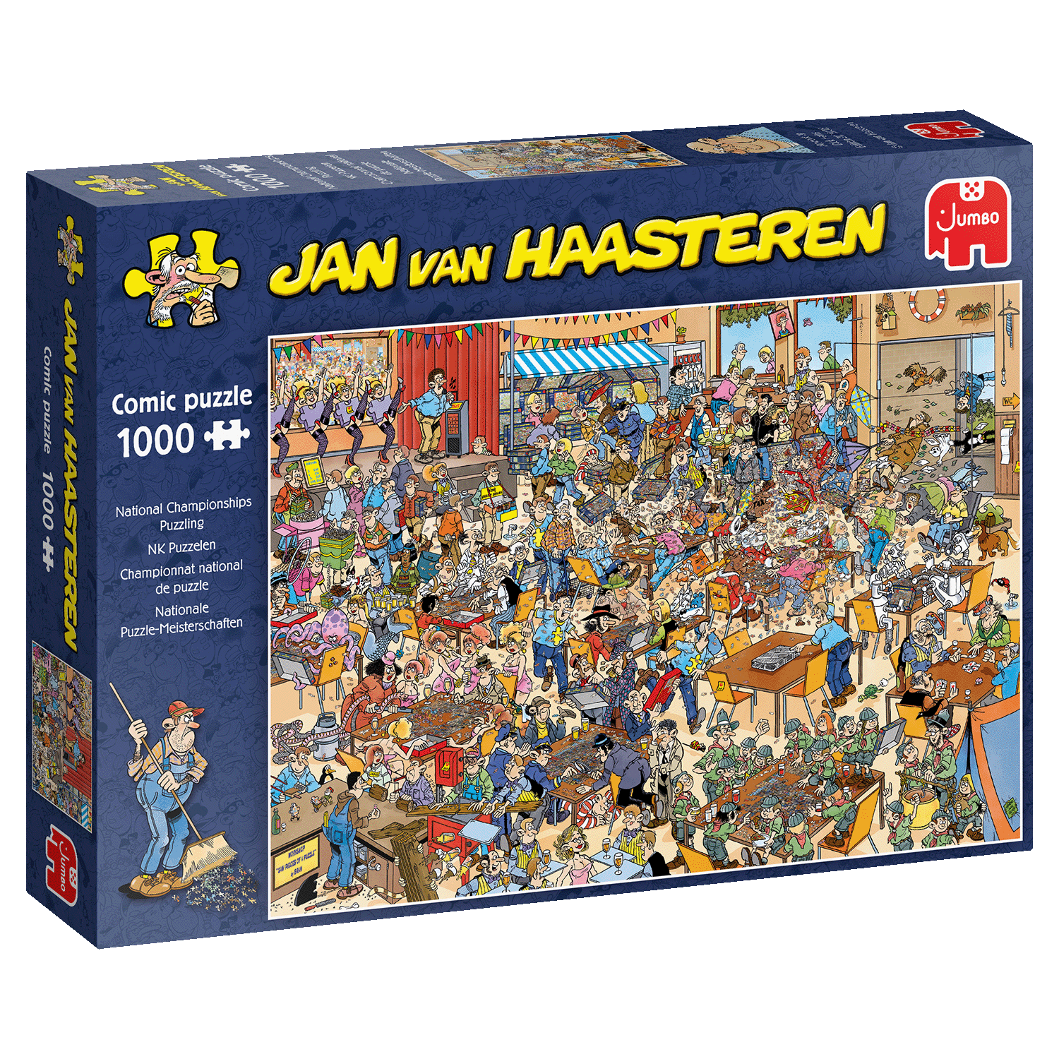 Puzzle Národná súťaž v skladaní puzzle 1000 Jan van Haasteren