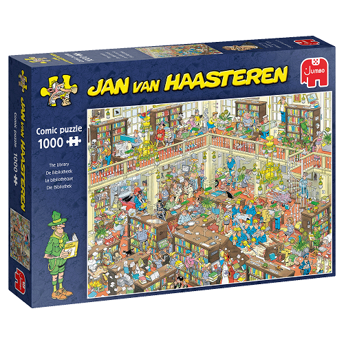 Puzzle Knižnica 1000 Jan van Haasteren