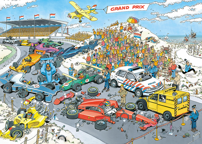 Puzzle Grand Prix 1000 Jan van Haasteren