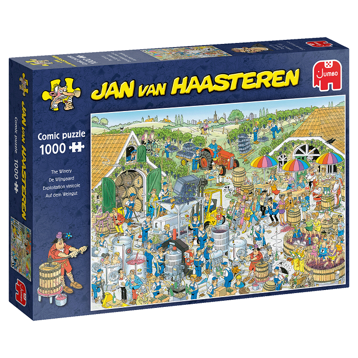 Puzzle Vinárstvo 1000 Jan van Haasteren