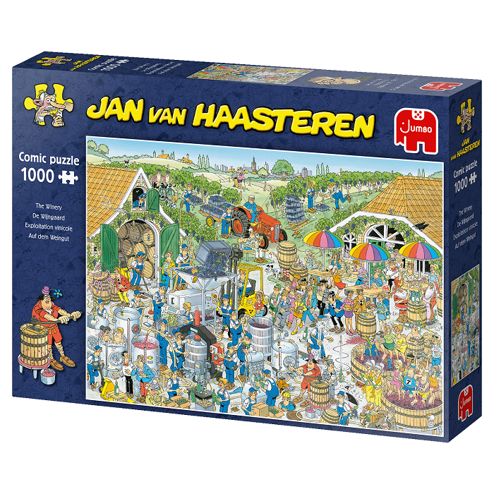 Puzzle Vinárstvo 1000 Jan van Haasteren