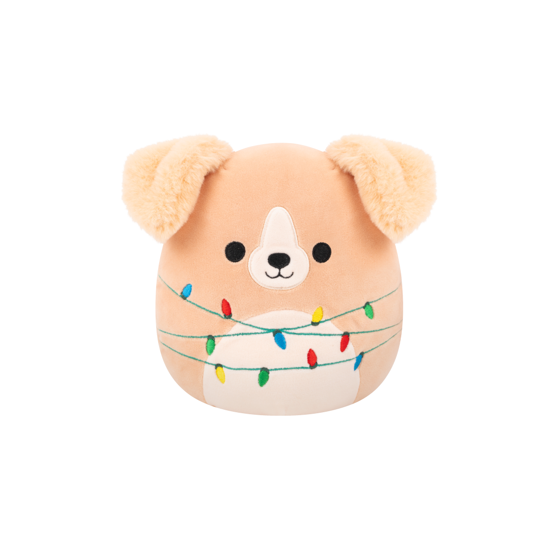 SQUISHMALLOWS Zlatý retríver so svetielkami - Stevon