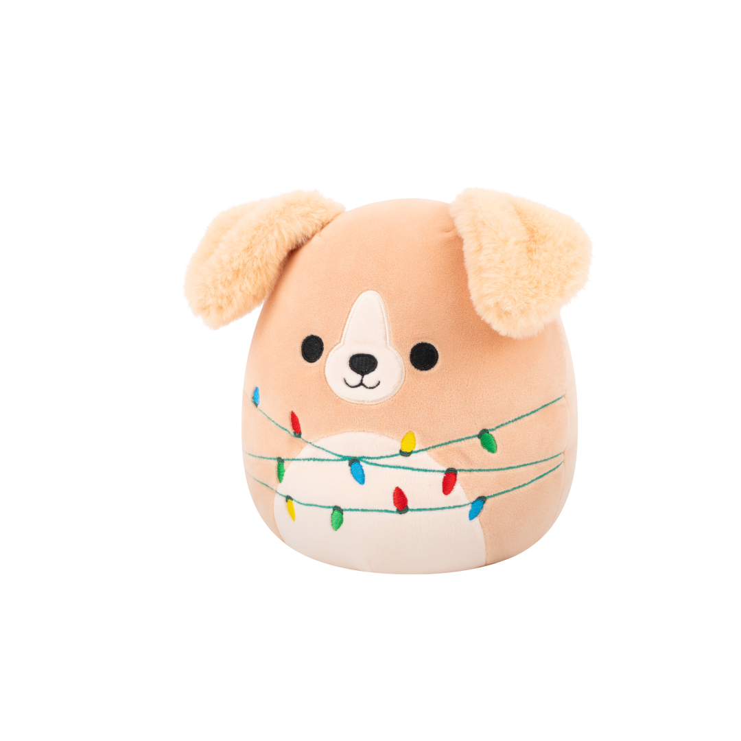 SQUISHMALLOWS Zlatý retríver so svetielkami - Stevon