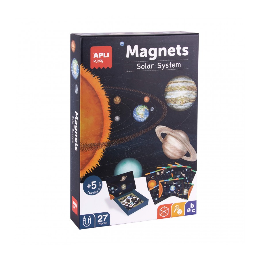 APLI Krabička s magnetmi Slnečná sústava