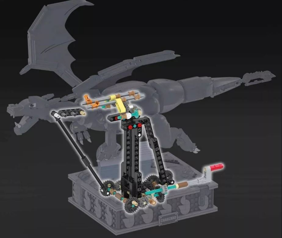 MEGA Pokémon pohyblivá figúrka - Charizard Mattel