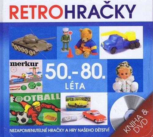Retro Hračky DVD+kniha