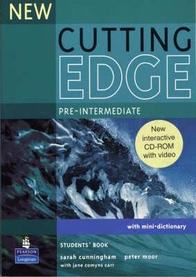 NEW Cutting Edge Pre-Intermediate Tankönyv + CD.
