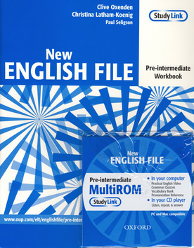 New English File Pre-intermediet Workbook + CD ROM pack