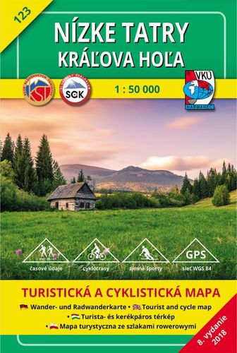 Nízke Tatry - Kráľova hoľa - TM 123 - 1: 50 000