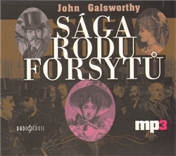 Kniha Sága rodu Forsytů - CD mp3 - CD