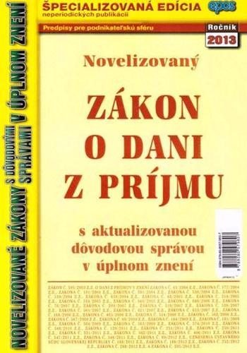 NZ 4 2013 o dani z príjmu