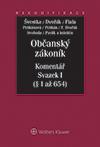 Občanský zákoník  Komentář - Svazek I