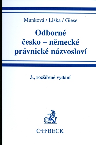 Odborne česko-nem.prav.nazvos