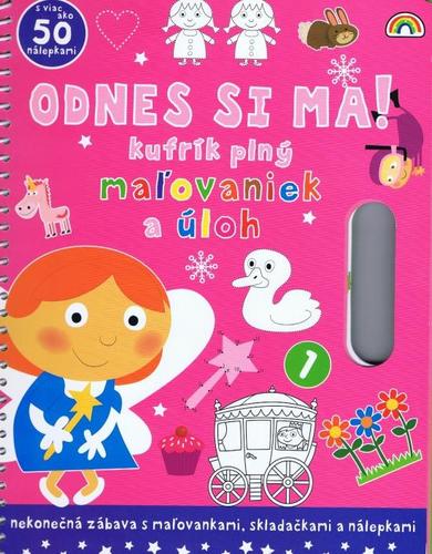 Odnes si ma ! 1- kufrík plný maľovaniek a úloh pre dievčatá