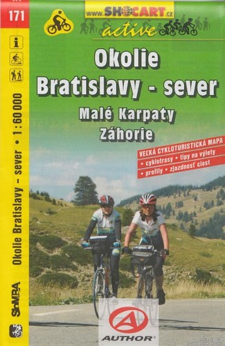 Okolie Bratislavy - sever (Malé Karpaty, Záhorie) 1:60 000