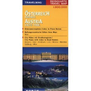 Österreich - Südtirol 1:300 000 Travel Map