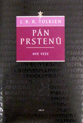 Kniha Pán prstenů 2 Dvě věže