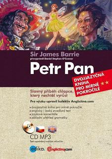 Petr Pan + CD - dvojjazyčná kniha pro mírně pokročilé