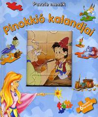 Pinokkió kalandjai - puzzle könyv