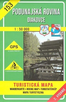 Podunajská rovina - Diakovce - TM 153 - 1:50 000