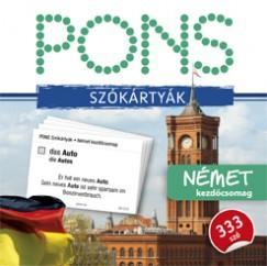 PONS Szókártyák - Német kezdő 333 szó