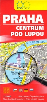 Praha - Centrum pod lupou 1:7000