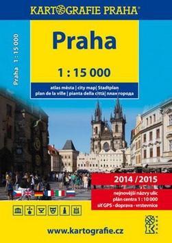 Praha atlas města 2014-2015