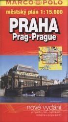Praha městský plán 1:15 000 měkký