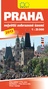 Praha Největší zobrazené území 2013