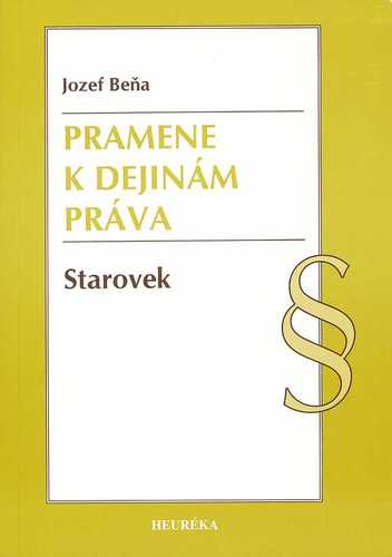 Pramene k dejinám práva - Starovek