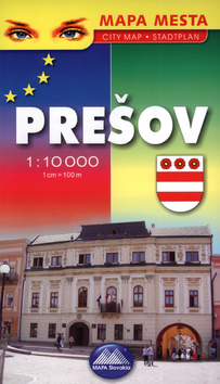 Prešov, Bardejov, Sabinov 1:10 000 MM