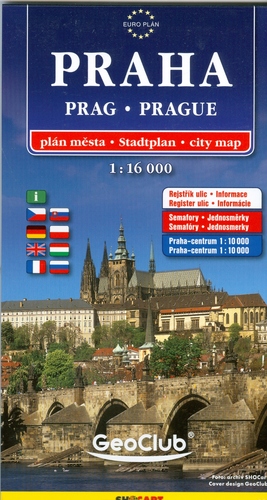 Praha plán mesta 1:16 000